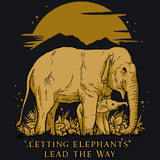Following Giants - 100% ORGANIC Adult Allmade® Tee - Deep Black