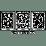 Save Giraffes Now - 100% ORGANIC Adult Allmade® Tee - Matcha Green