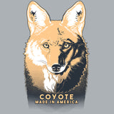 Project Coyote - 100% ORGANIC Adult Allmade® Tee - Granite Grey Heather