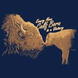 Buffalo Field Project - 100% ORGANIC Adult - Navy