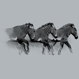 Grevy's Zebra Trust - 100% ORGANIC Adult Allmade® Tee - Granite Gray Heather