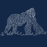 Gorilla Doctors - 100% ORGANIC Adult - Navy