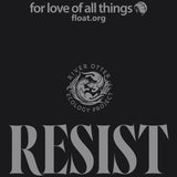 River Otter Ecology Project - Ladies V-Neck - Black