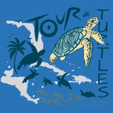 Tour de Turtles - Sport-Tek Posi-UV Pro Tee - Sapphire