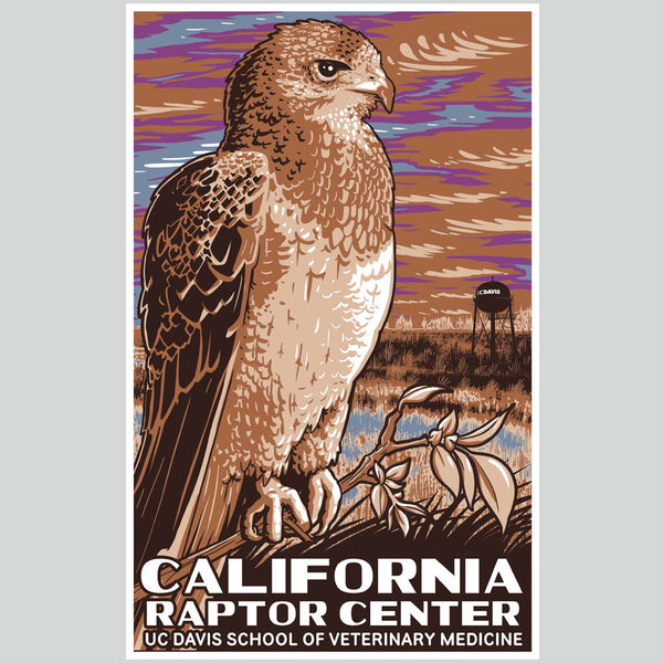 California Raptor Center - 100% ORGANIC Adult - Antique White
