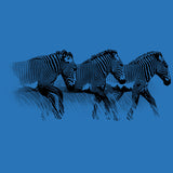 Grevy's Zebra Trust - 100% ORGANIC Adult Allmade® Tee - Beacon Blue