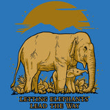 Following Giants - 100% ORGANIC Adult Allmade® Tee - Beacon Blue