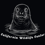 California Wildlife Center - 100% ORGANIC Adult Allmade® Tee - Deep Black
