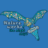 Bat World Sanctuary - 100% ORGANIC Adult Allmade® Tee - Beacon Blue