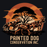Painted Dog Conservation Inc. - 100% ORGANIC Adult Allmade® Tee - Deep Black