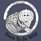 Jungle Friends - Adult - Indigo