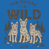 Project Coyote - 100% ORGANIC Adult Allmade® Tee - Beacon Blue