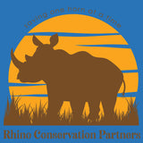 Rhino Conservation Partners - 100% ORGANIC Adult Allmade® Tee - Beacon Blue