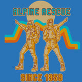 Alpine Rescue Team - 100% ORGANIC Adult Allmade® Tee - Beacon Blue