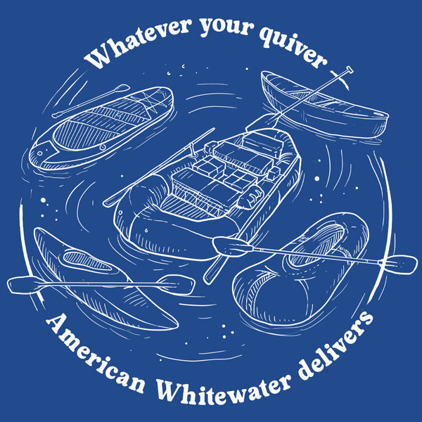 American Whitewater - Adult - Cool Blue