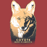 Project Coyote - 100% ORGANIC Adult Allmade® Tee - Revolution Red