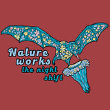 Bat World Sanctuary - 100% ORGANIC Adult Allmade® Tee - Revolution Red