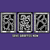 Save Giraffes Now - Adult - Purple Rush