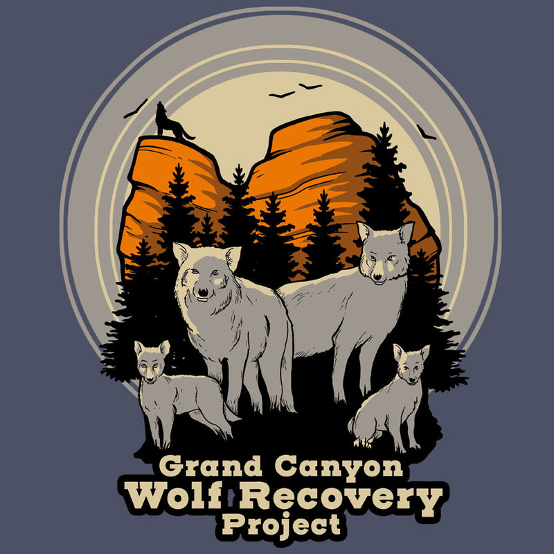 Grand Canyon Wolf Recovery Project - Adult - Indigo