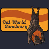 Bat World Sanctuary - Adult Long Sleeve - Midnight Navy
