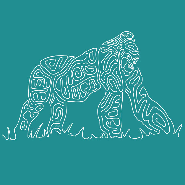 Gorilla Doctors - Adult - Teal