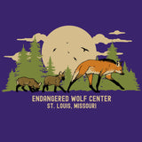 Endangered Wolf Center - Adult - Purple Rush