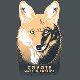 Project Coyote - 100% ORGANIC Adult Allmade® Tee - Terrain Grey