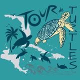 Tour de Turtles - Adult - Teal