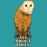 All About Owls - Adult - Teal