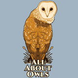 All About Owls - Adult - Stonewash Denim
