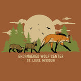 Endangered Wolf Center - Adult - Clay