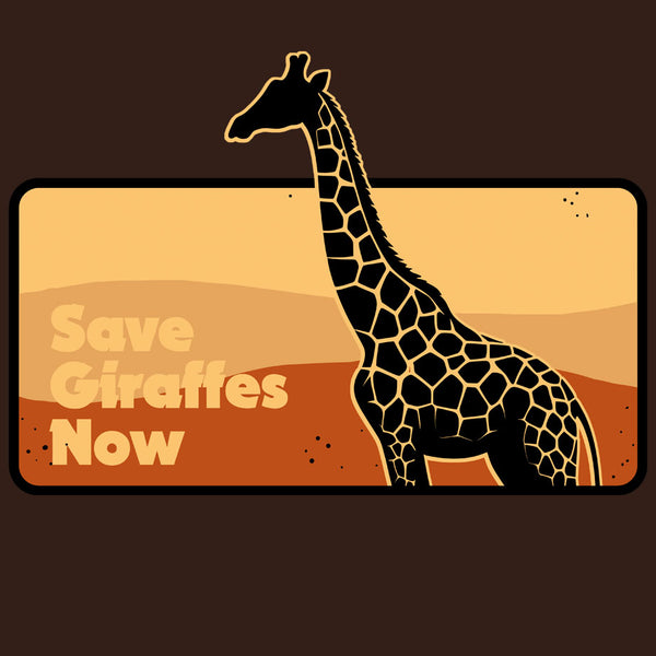 Save Giraffes Now - Adult - Dark Chocolate