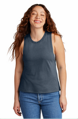 Project Coyote - Allmade® Women's ECO-FRIENDLY Tri-Blend Muscle tank - Vintage Rose