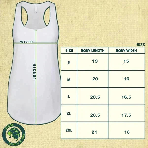 TIRN - Ladies Racerback Tank - Lilac