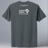 Project Coyote - 100% ORGANIC Adult Allmade® Tee - Terrain Grey