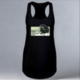 Alaska Wildlife Conservation Center - Ladies Racerback Tank - Black