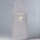 All About Owls - Ladies Tank - Heather Gray