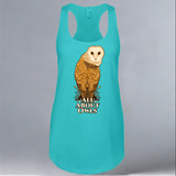 All About Owls - Ladies Tank - Tahiti