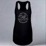 American Whitewater - Ladies Racerback Tank - Black