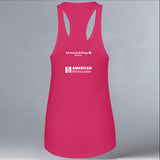 American Whitewater - Ladies Racerback Tank - Raspberry