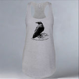 California Wildlife Center - Ladies Racerback Tank - Heather Gray