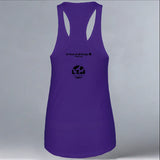 California Wildlife Center - Ladies Racerback Tank - Purple Rush