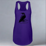 California Wildlife Center - Ladies Racerback Tank - Purple Rush