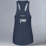 Noelle - Ladies Racerback Tank - Indigo