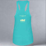 EAST - Ladies Racerback Tank - Tahiti Blue