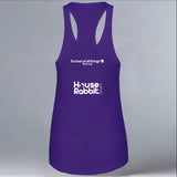 House Rabbit Society - Ladies Tank - Purple Rush