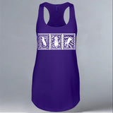 House Rabbit Society - Ladies Tank - Purple Rush