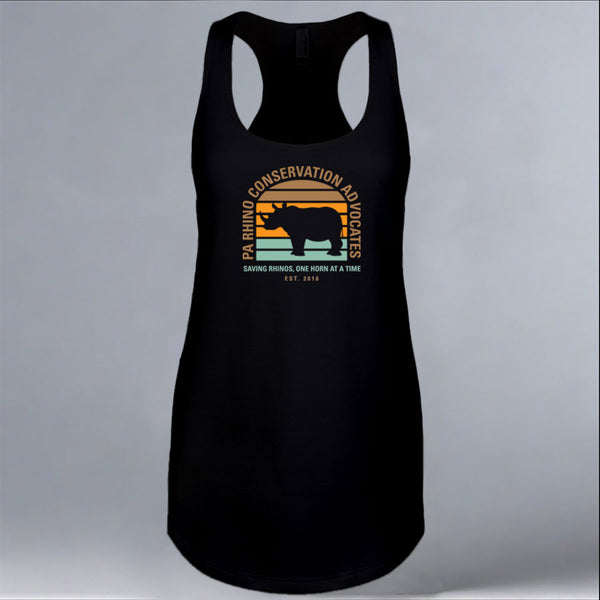 PARCA - Ladies Racerback Tank - Black