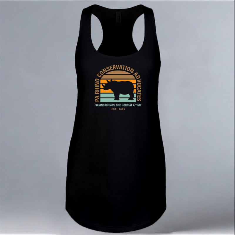 PARCA - Ladies Racerback Tank - Black