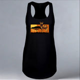Painted Dog Conservation Inc. - Ladies Racerback Tank - Black